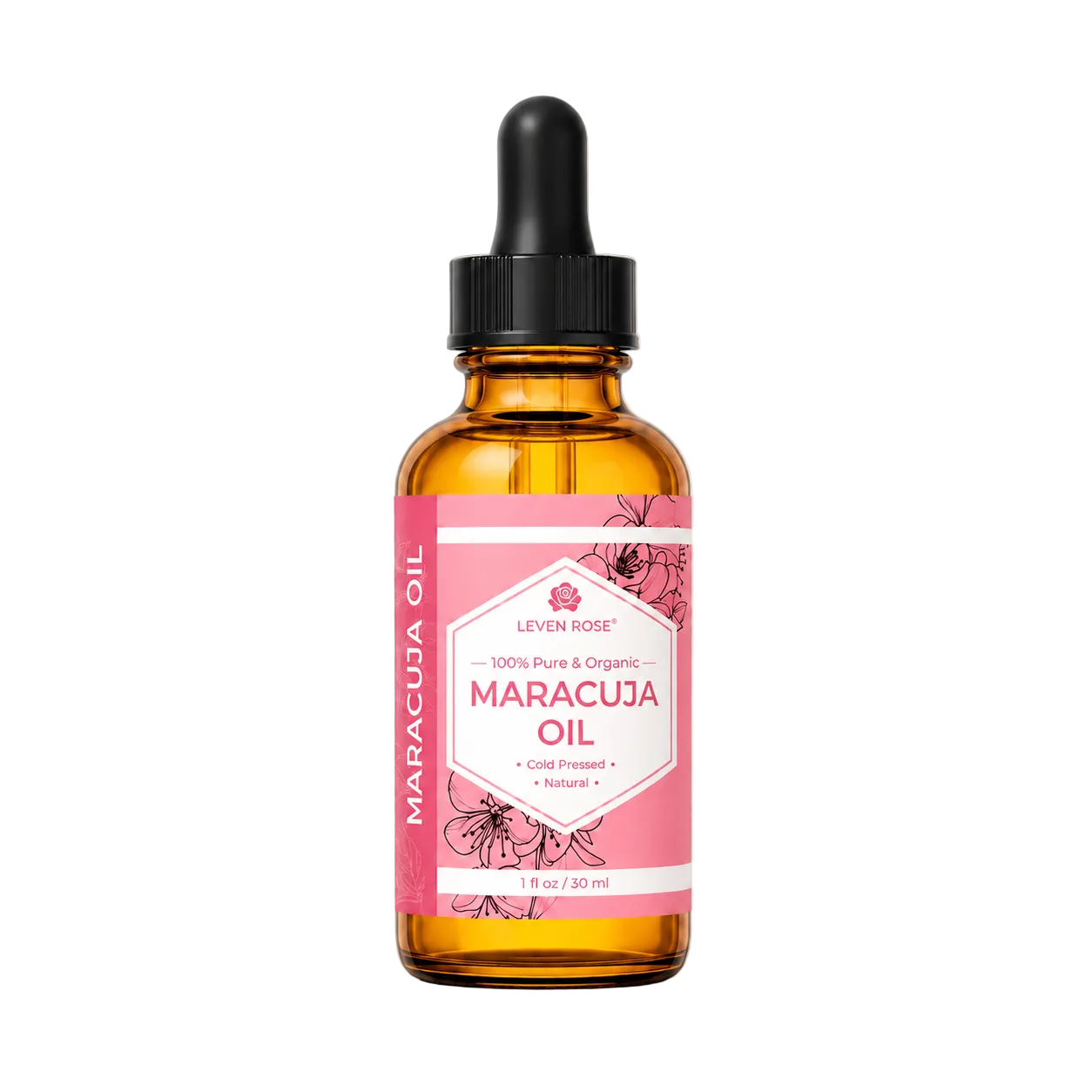 100% Organic Passion Fruit Seed Oil | Leven Rose