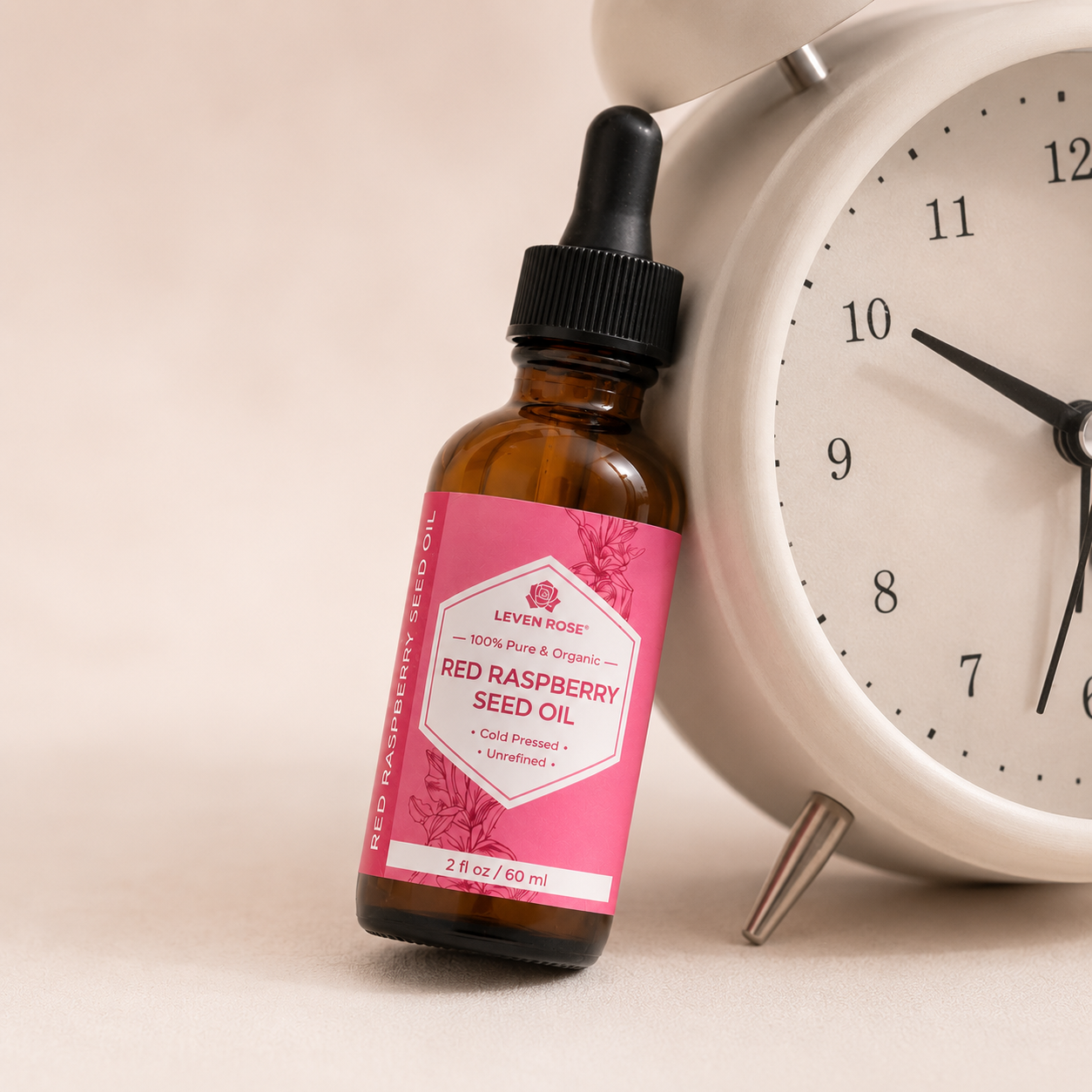 ORGANIC + PURE Red Raspberry Seed Oil | Leven Rose