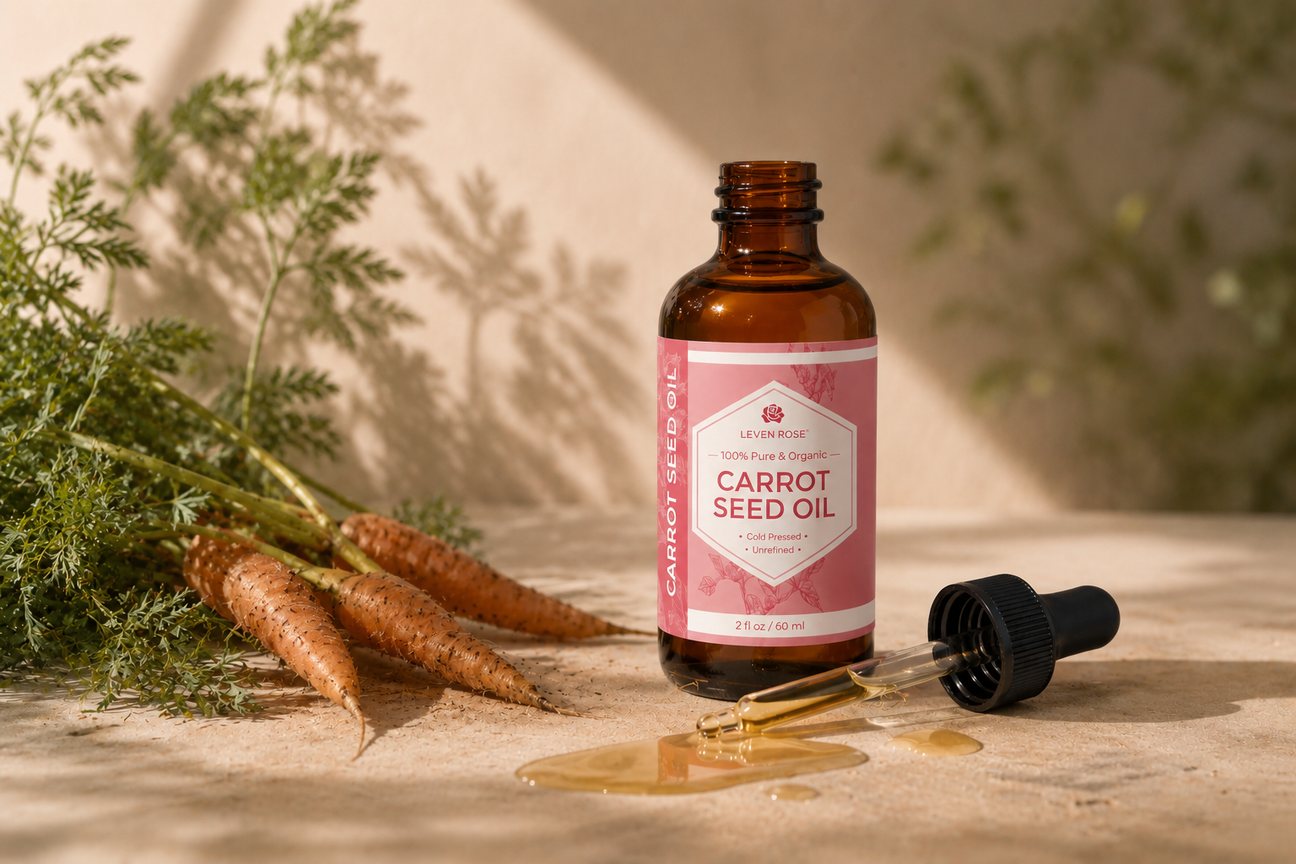 Carrot Seed Oil 101: How to Use Carrot Seed Oil for Skin and Hair