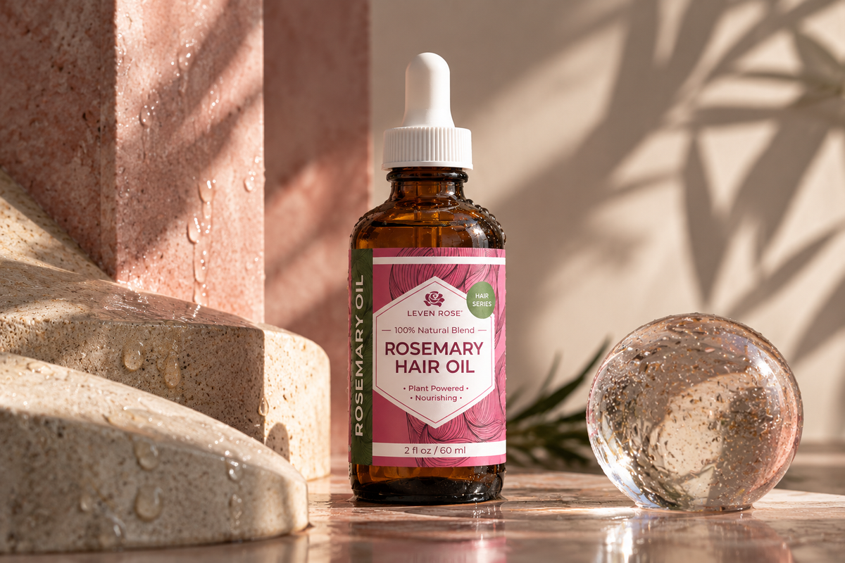 rosemary hair oil image