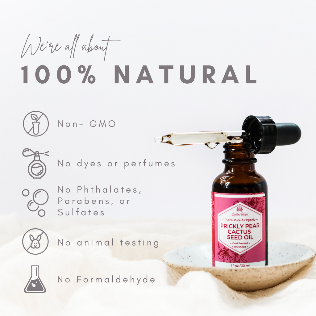 Prickly Pear Seed Oil - Organic 100% Pure