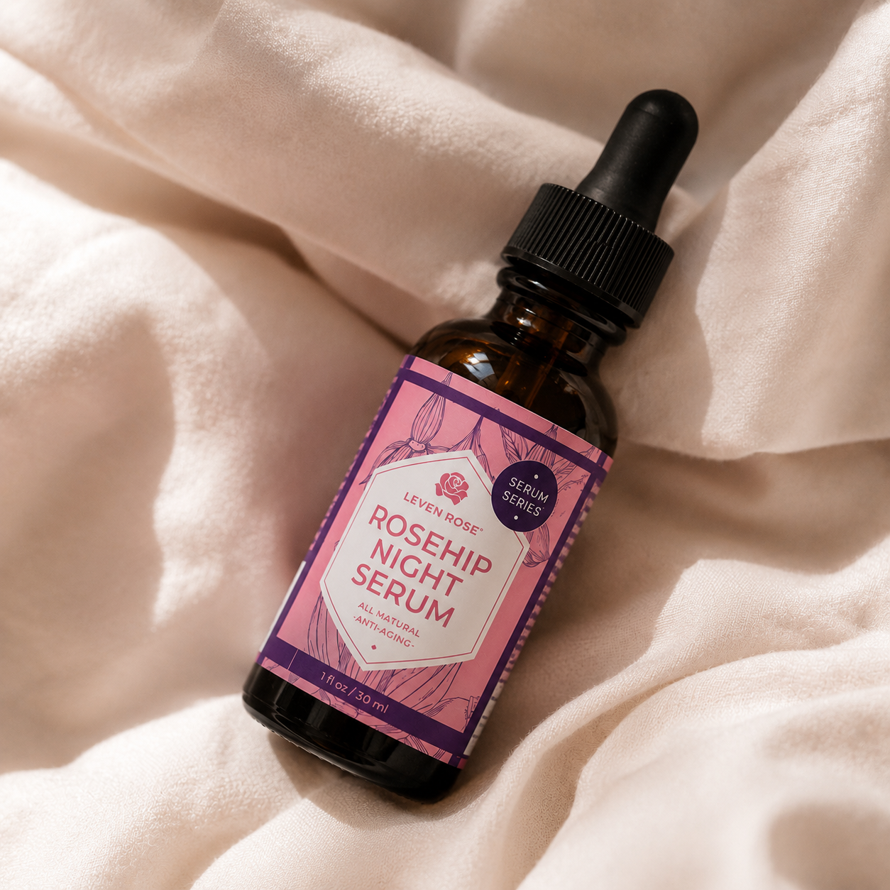 Rosehip Night Serum - 1 oz