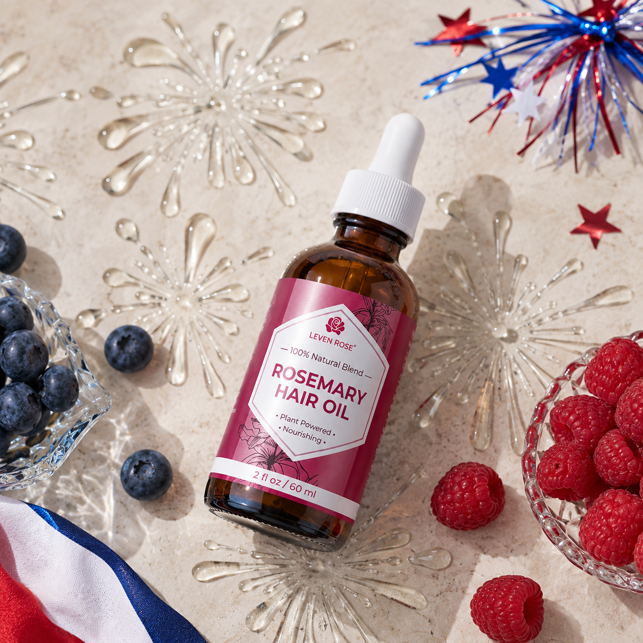 Leven Rose Rosemary Oil for Hair