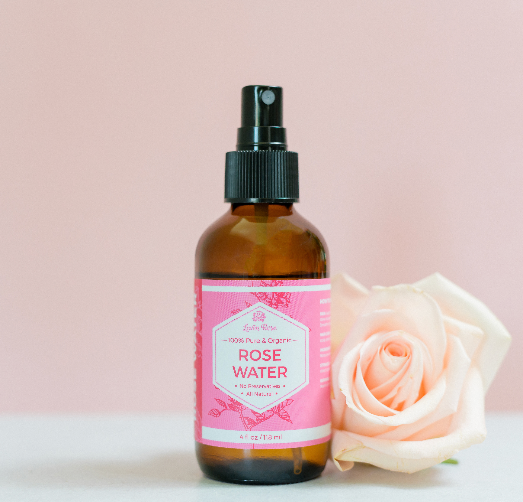 Moroccan Rose Water Toner - 4 oz
