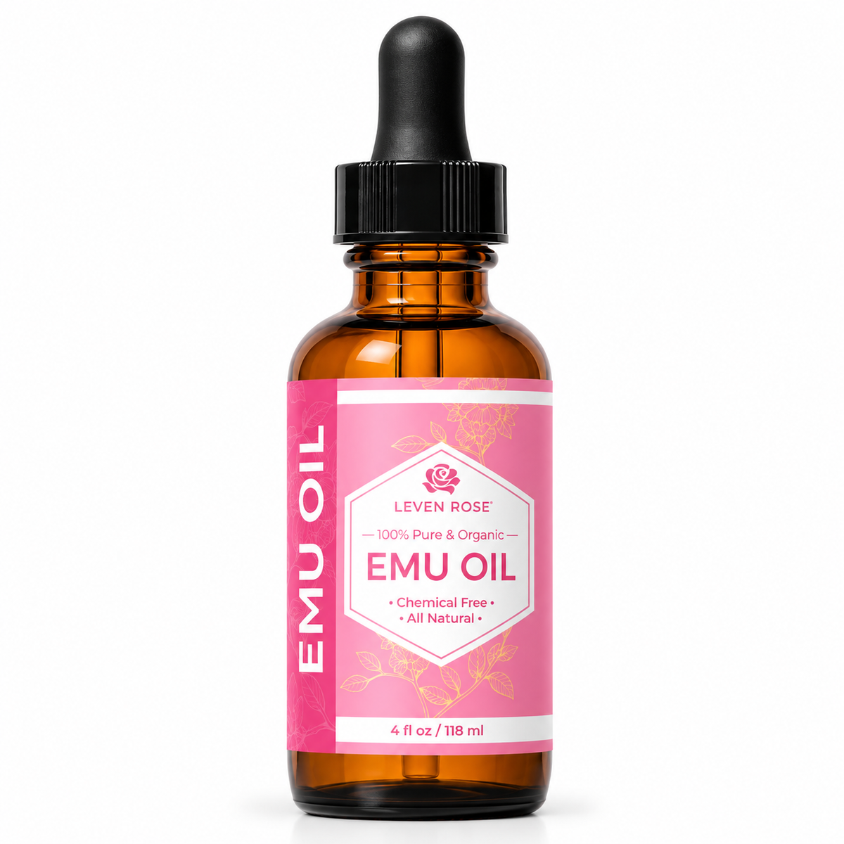 emu oil with pink label