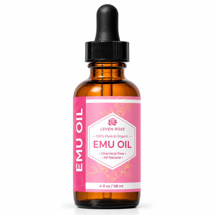 emu oil with pink label