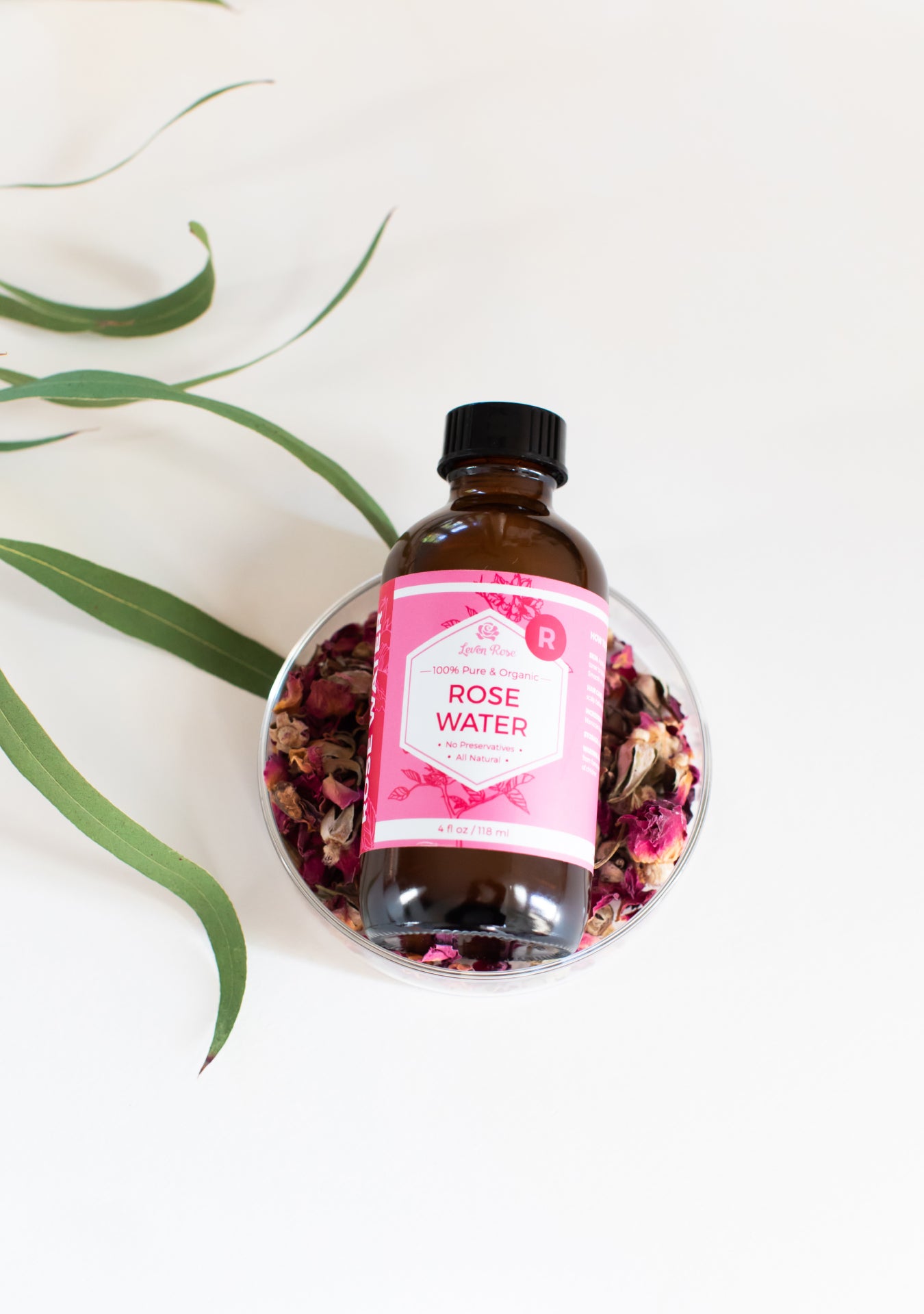 Moroccan Rose Water Toner - 4 oz Moroccan Rose Water Toner - 4 oz