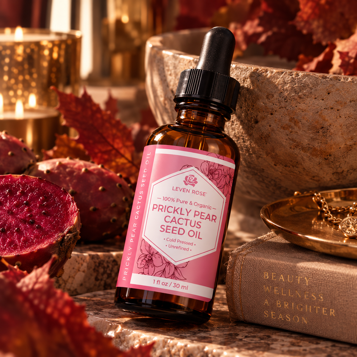 Prickly Pear Cactus Seed Oil - 1 oz