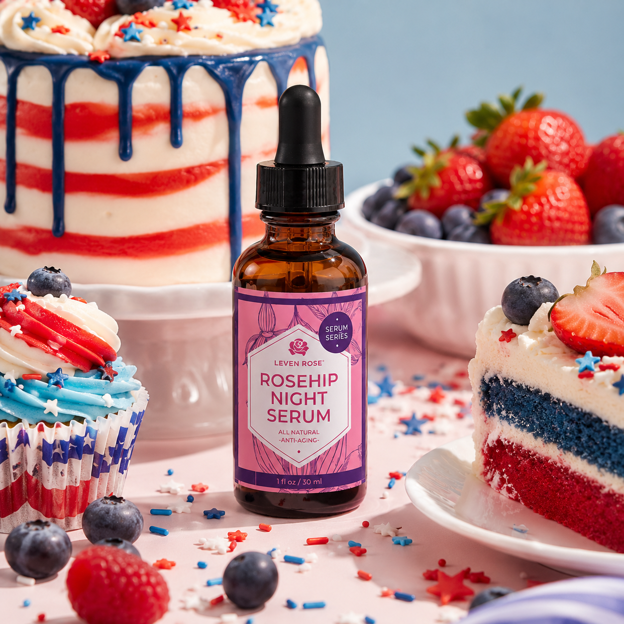 Rosehip Night Serum - 1 oz