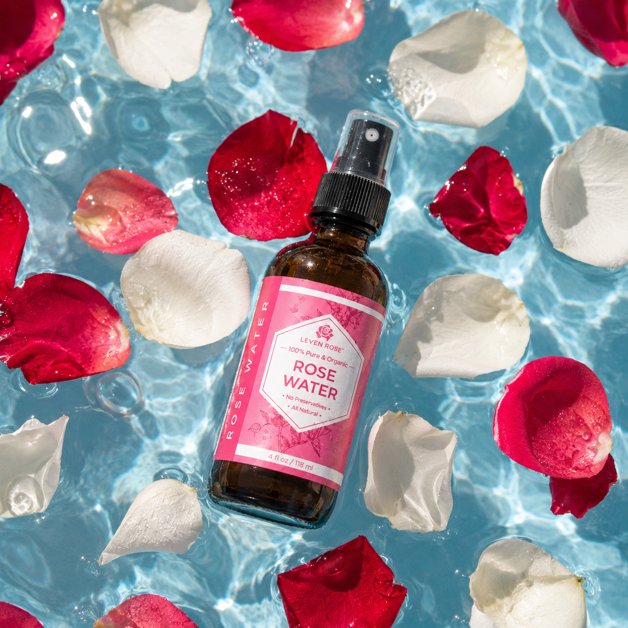 Moroccan Rose Water Toner - 4 oz